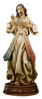 6" Divine Mercy Statue