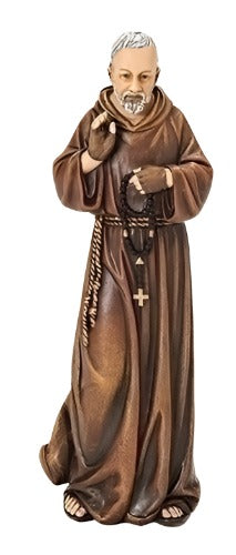 6" Padre Pio of Pietrelcina Figurine