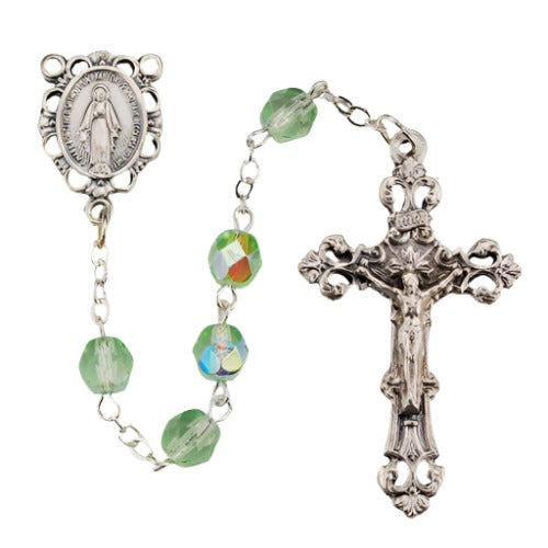 Peridot - August Birthstone Rosary