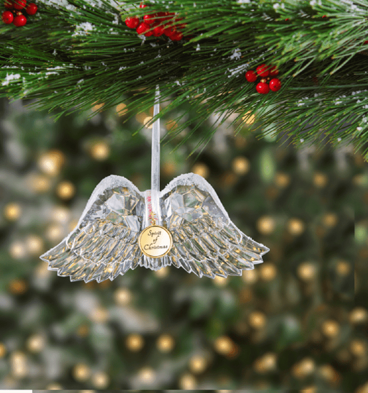 7" Spirit of Christmas Angel Wing Ornament