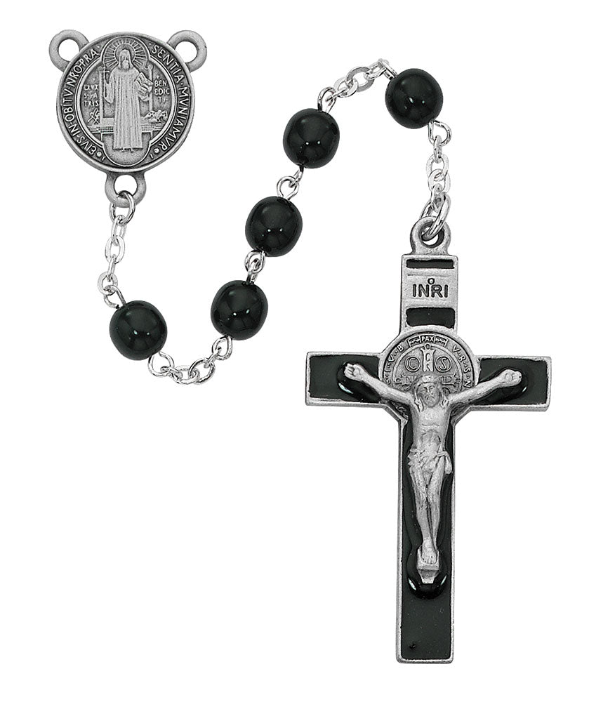 Black St. Benedict Rosary