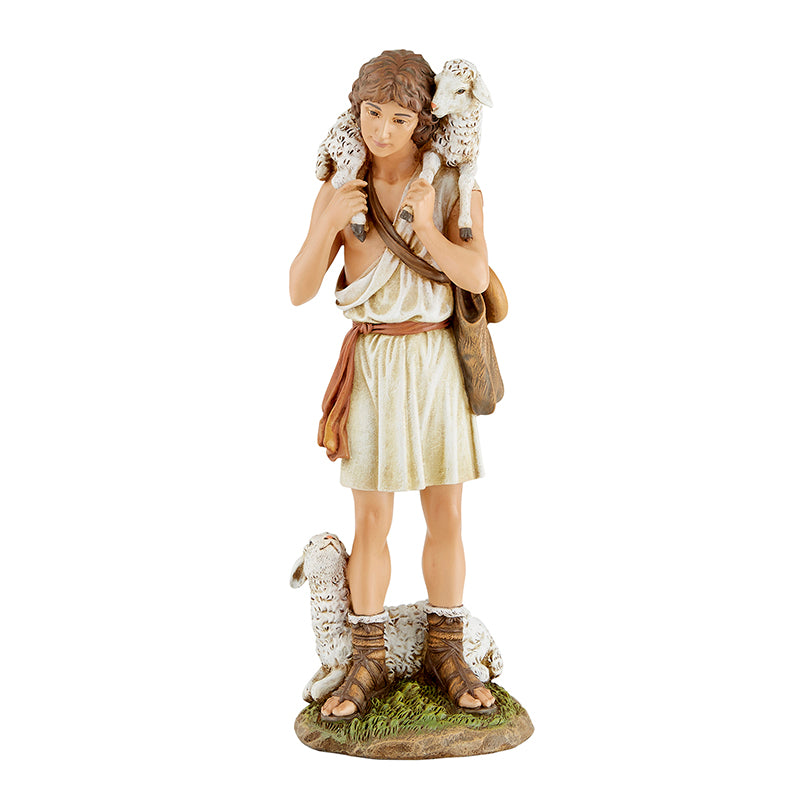 8" Good Shepherd Statue