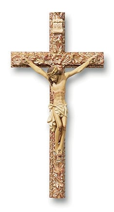 8" Ornate Crucifix