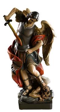 8" St. Michael Statue