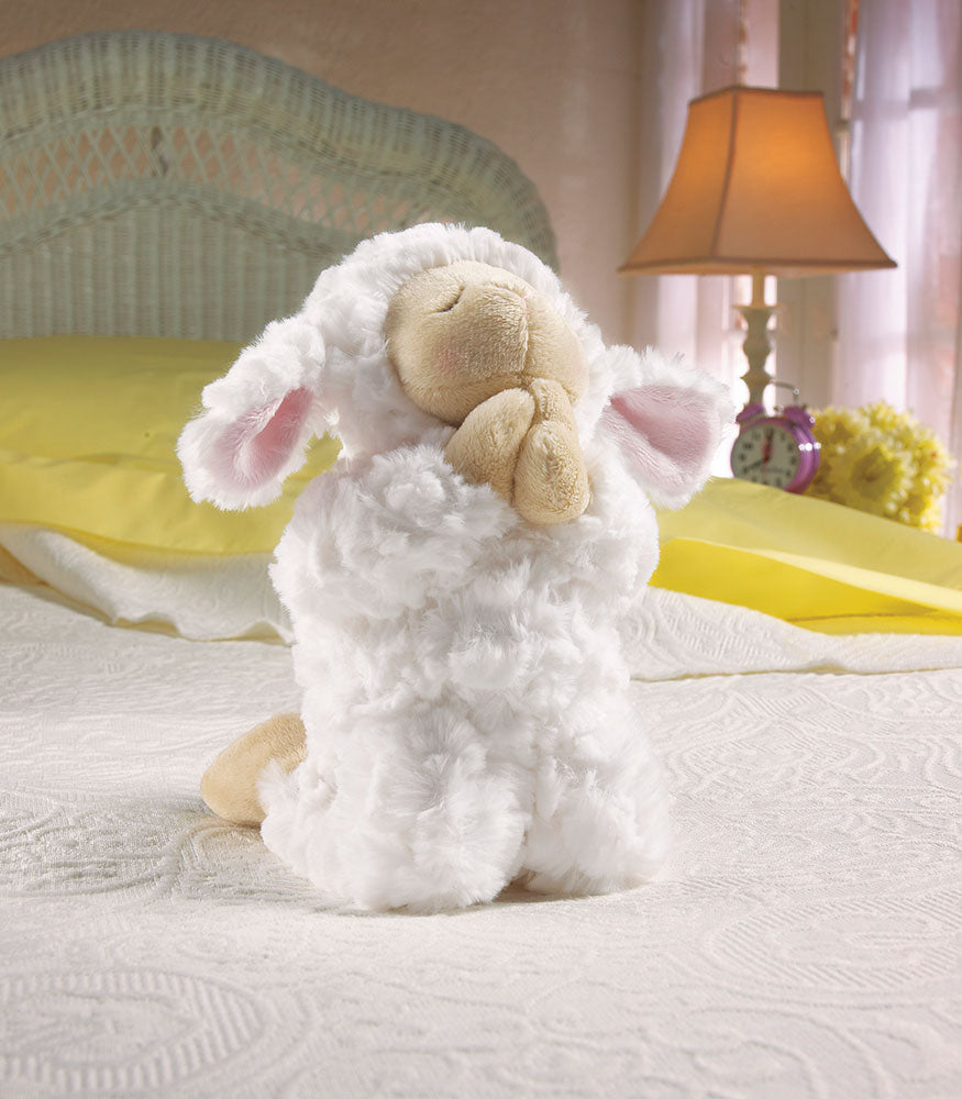 8" Bedtime Prayer Plush Lamb