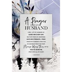 A Prayer for My Husband - Plaque