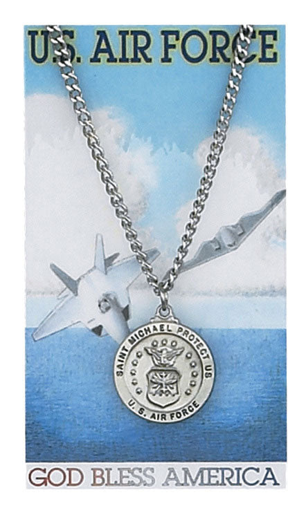 Air Force Medal and Prayer Card