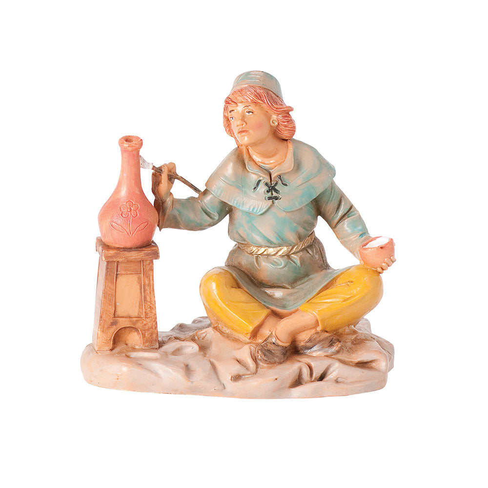 Andrew the Potter Nativity Villager Figurine