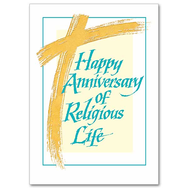 Anniversary of Religious Life Card