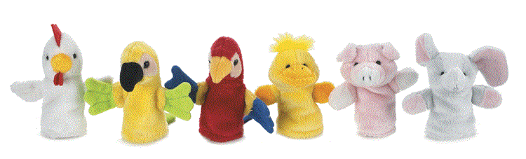 Ark Animal Fingerpuppets