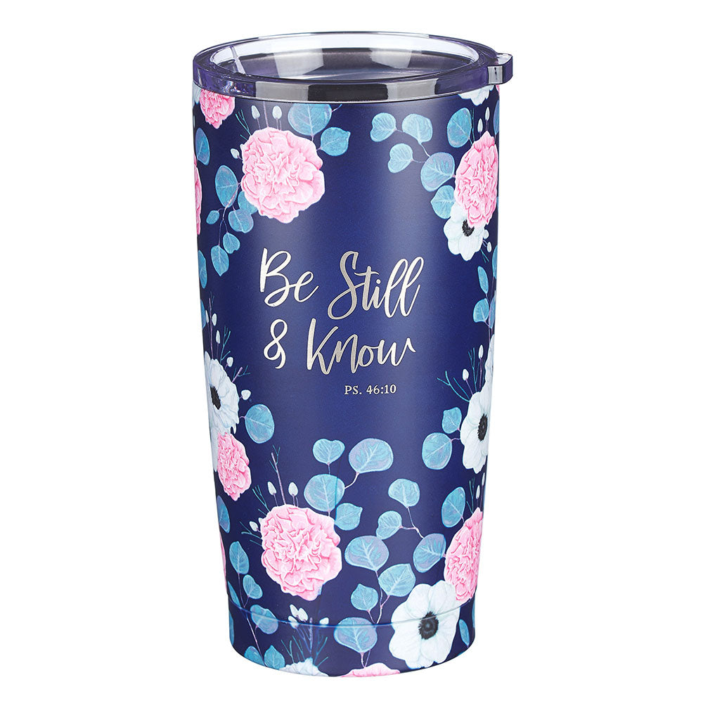 Be Still & Know Stainless Steel Mug - Psalm 46:10