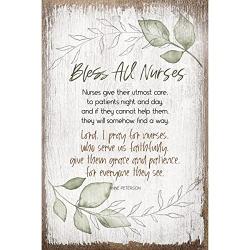 Bless All Nurses - Plaque