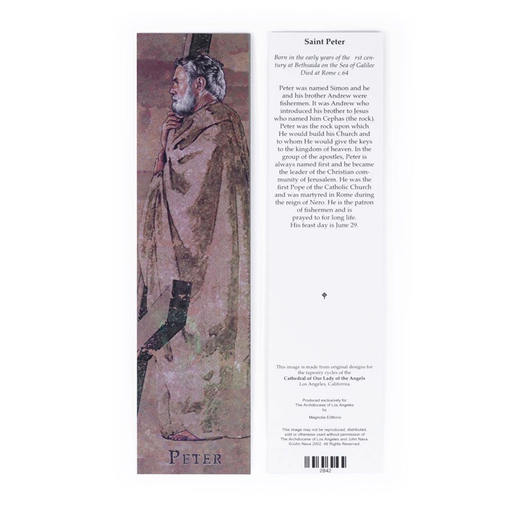 St. Peter Bookmark - Artist John Nava