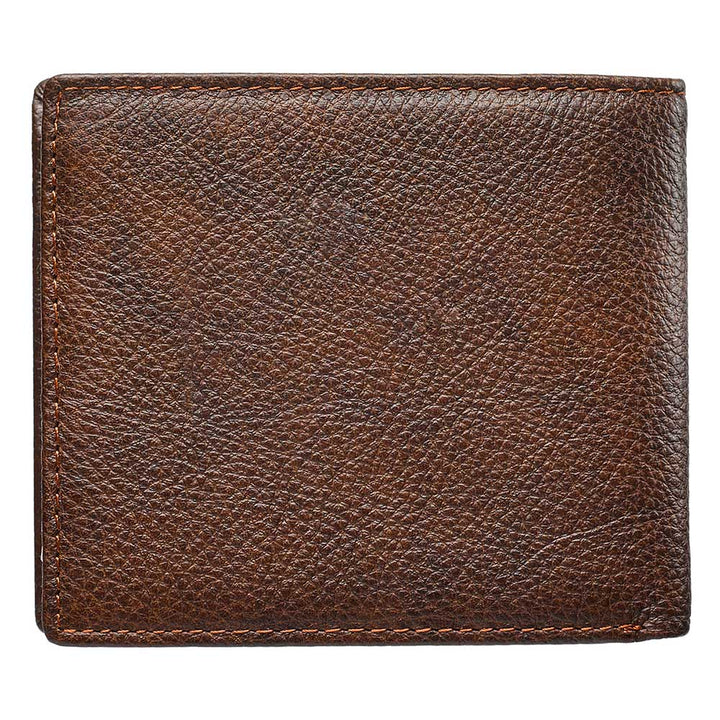 Brown Leather Wallet - Be Strong