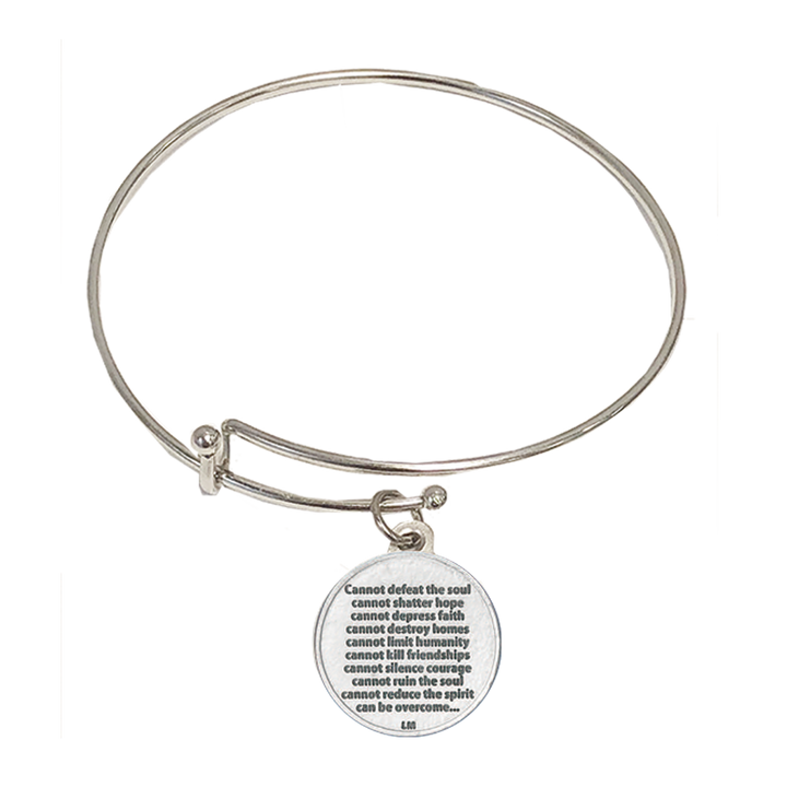 Cancer Recovery Bangle Bracelet