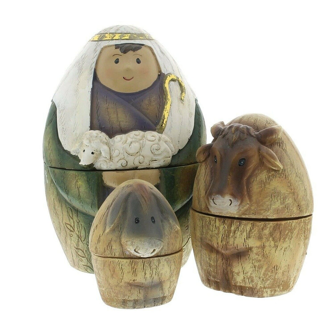 Christmas Nativity Nesting Dolls