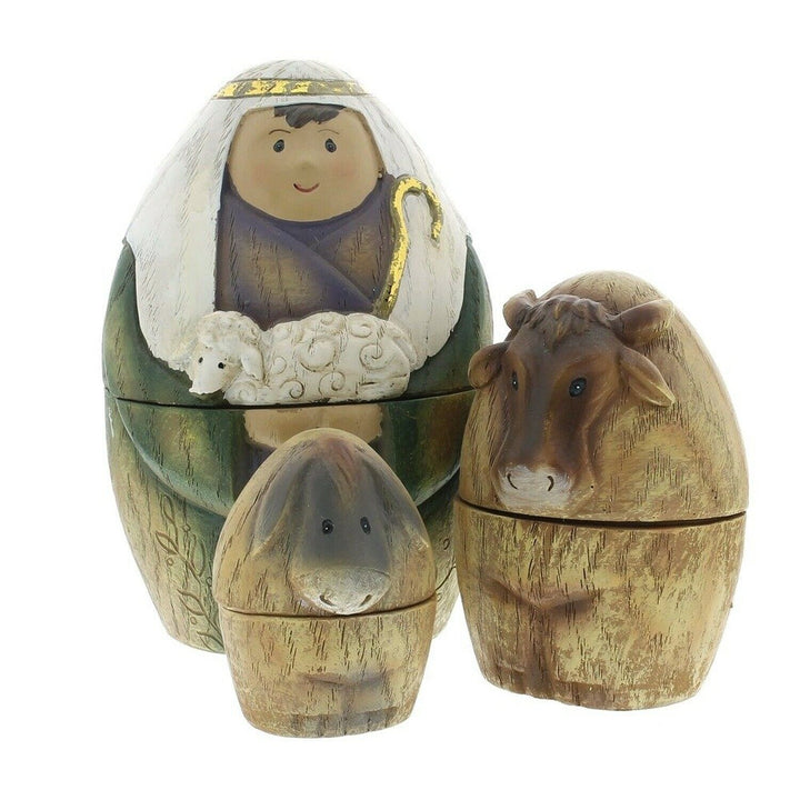Christmas Nativity Nesting Dolls