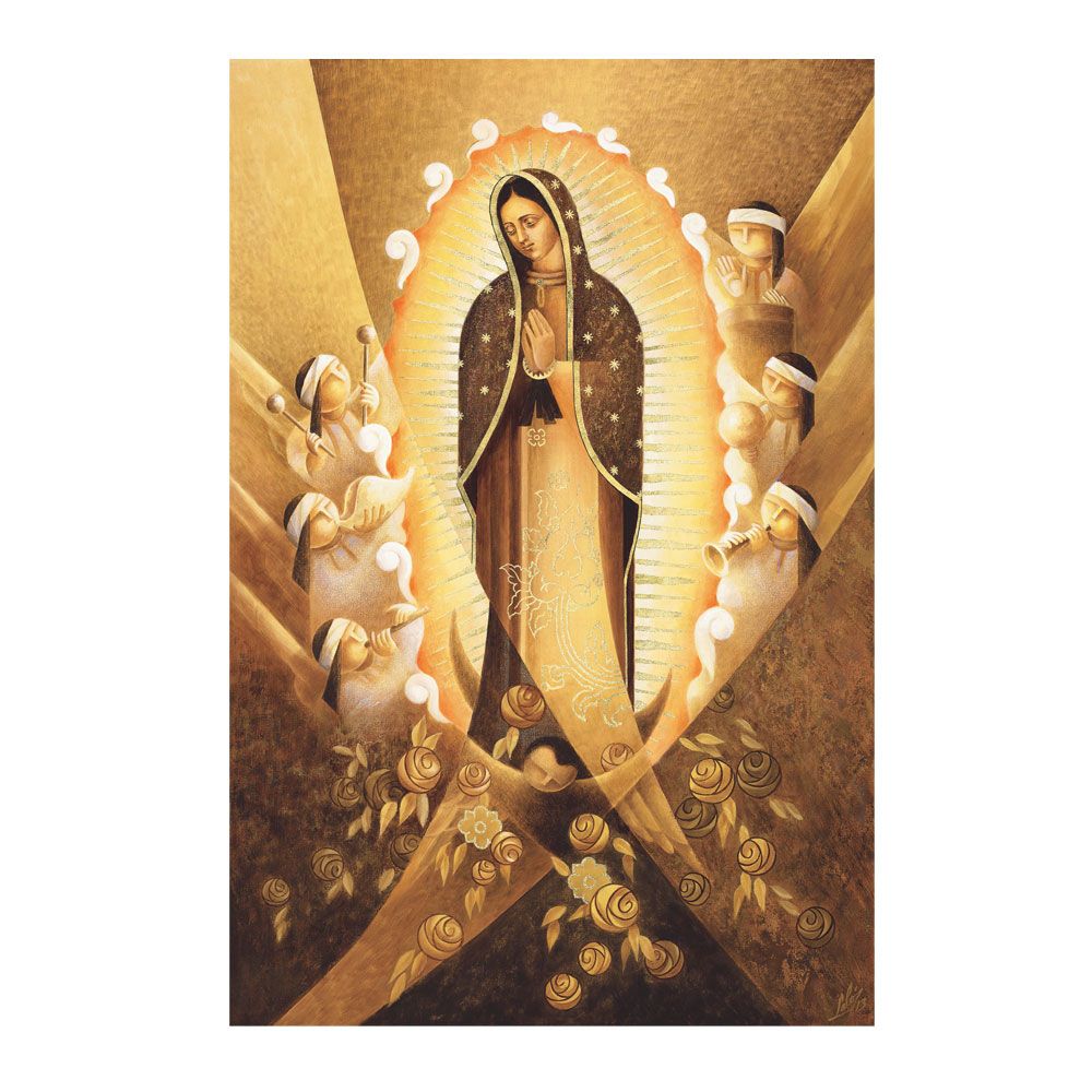 Our Lady of Guadalupe Poster -  Artist Lalo Garcia