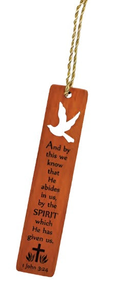 Confirmation Mahogany Bookmark