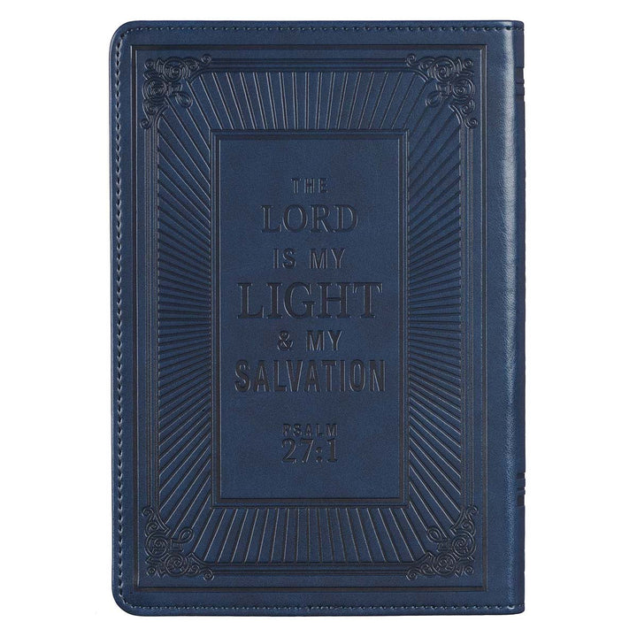 Daily Light for Men Blue Faux Leather Devotional