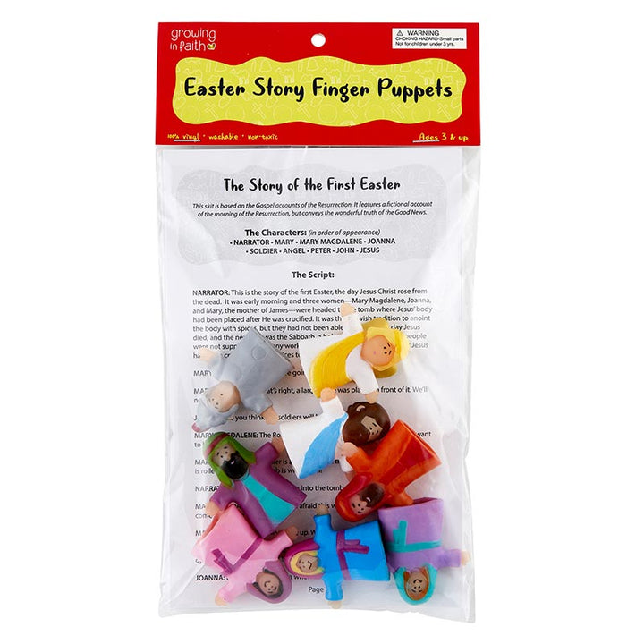 Easter Story Finger Puppet Set