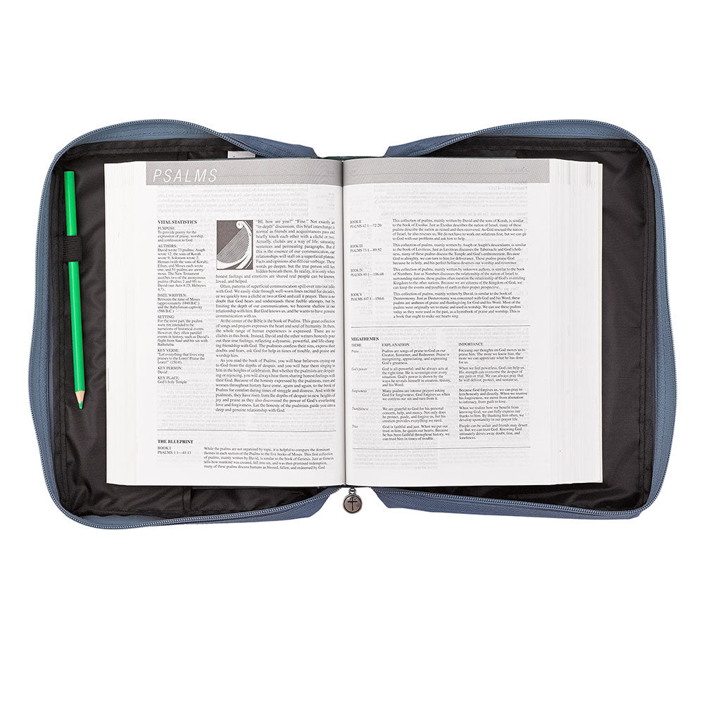 Footprints Poly-canvas Value Bible Cover