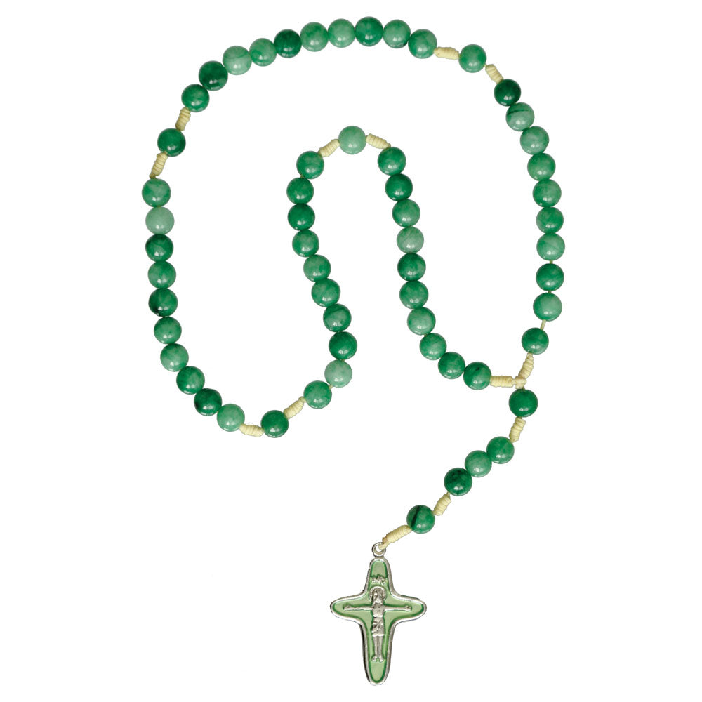 Green Gemstone Children’s Rosary