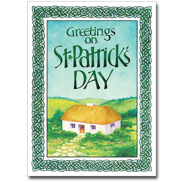 Greetings on St. Patrick's Day - Greeting Card