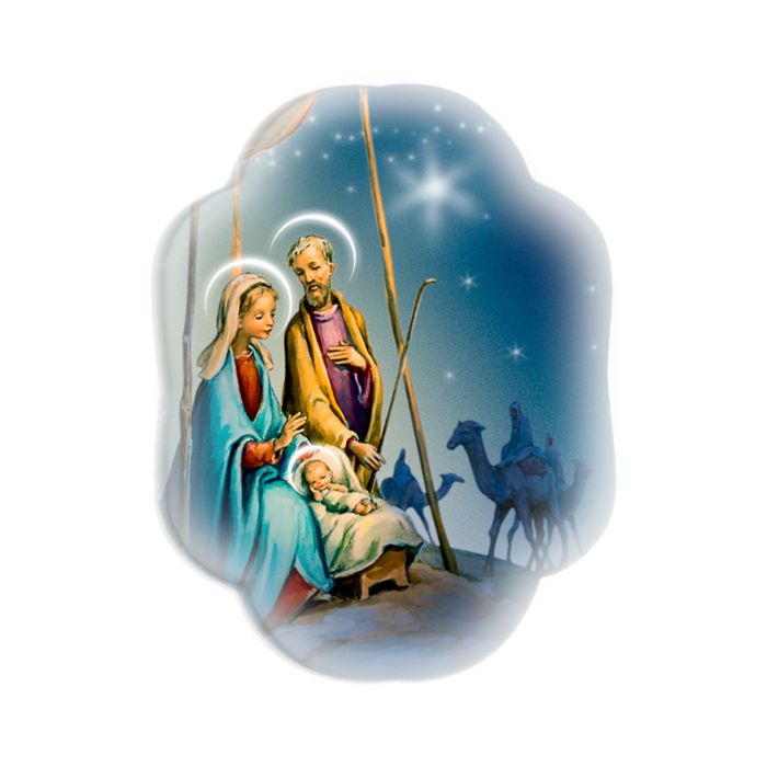 Holy Family Christmas Dimensional Magnet