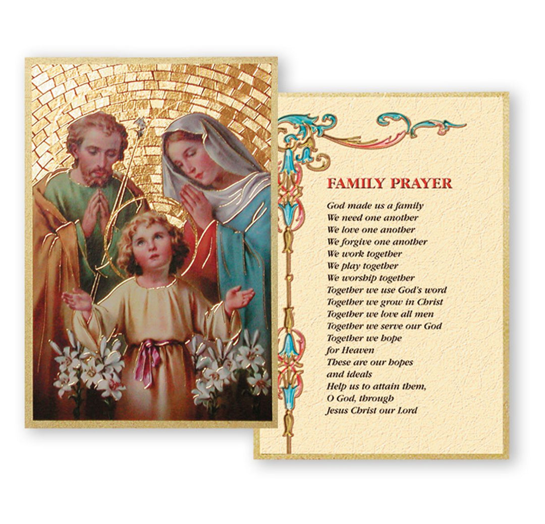 4" x 6" Holy Family Mosaic Plaque