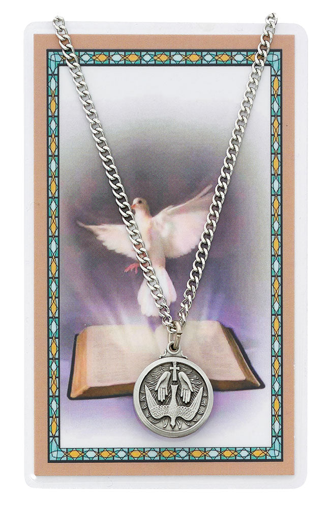 Holy Spirit Medal w/ Card