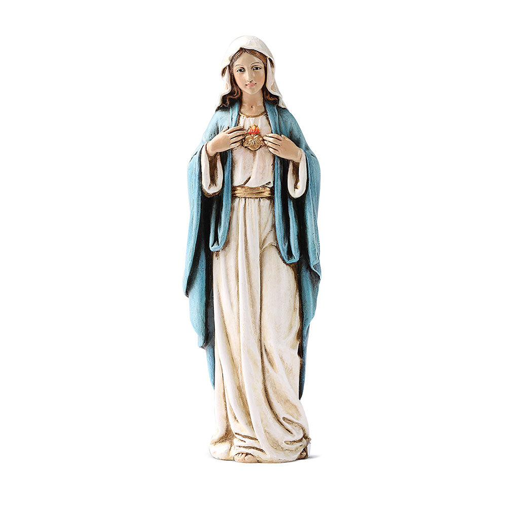 6" Immaculate Heart of Mary Statue