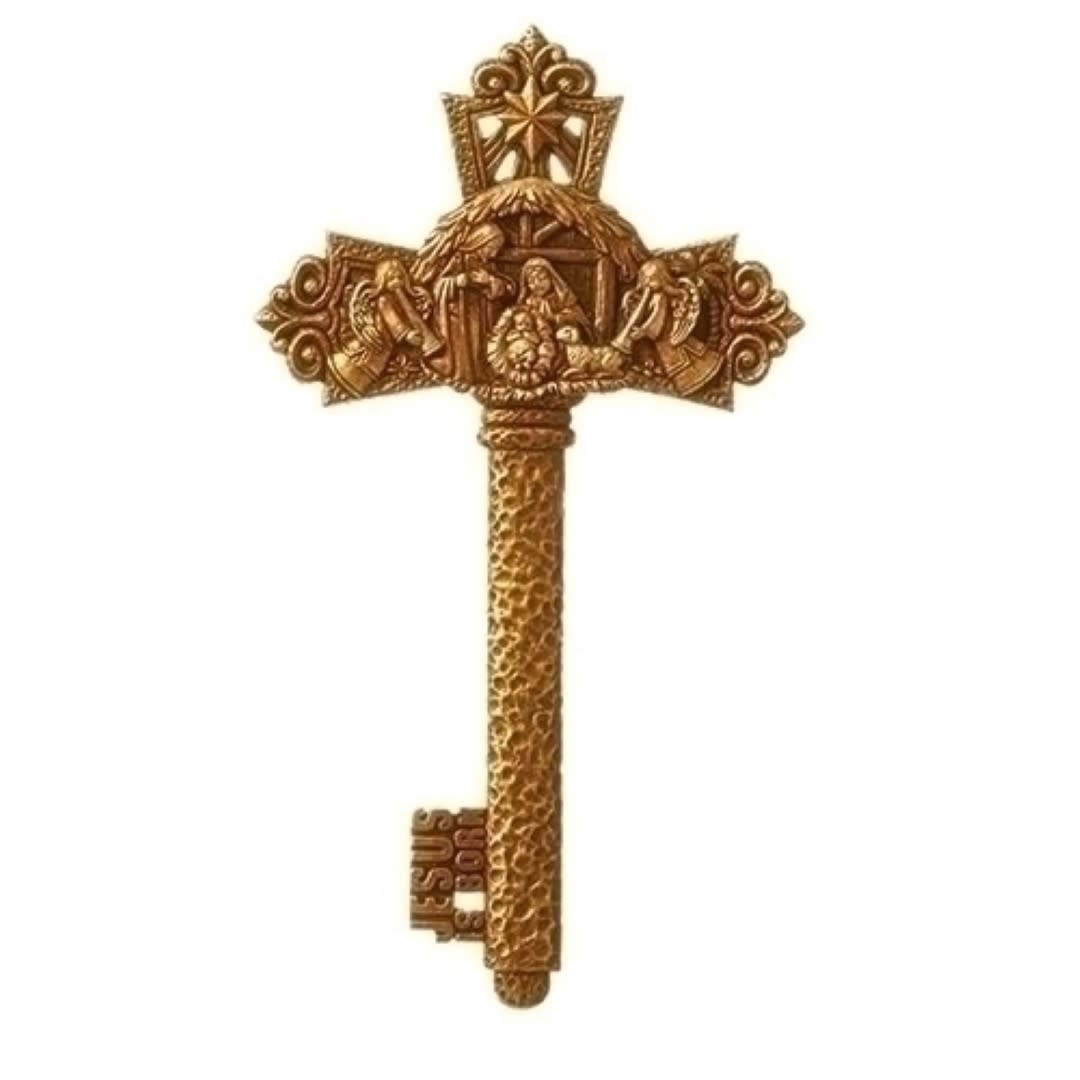 Jesus Is Born Key Ornament – The Cathedral Gift Shop
