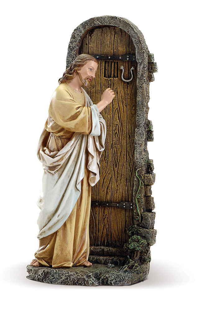 11.75" Jesus Knocking at the Door Statue