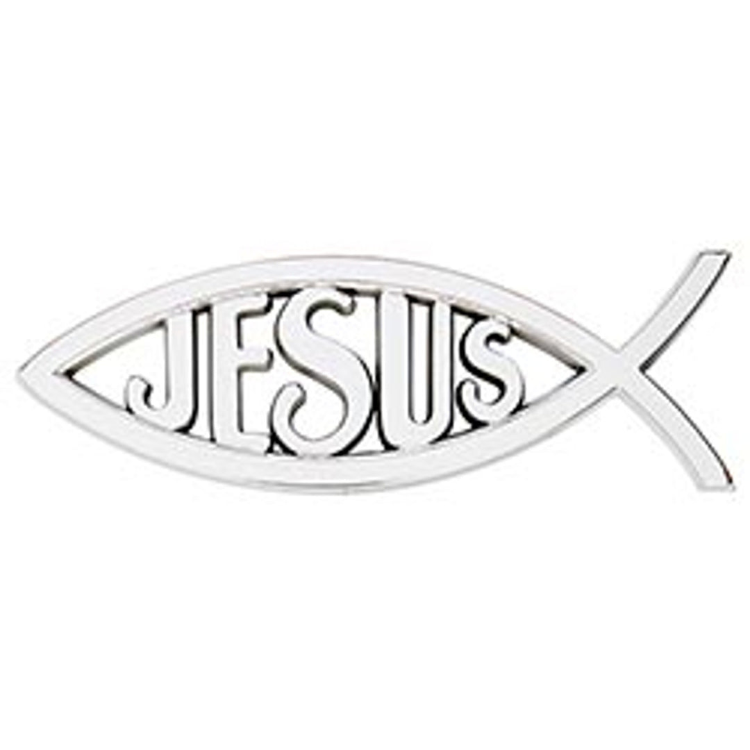 Jesus/Ichthus Auto Emblem