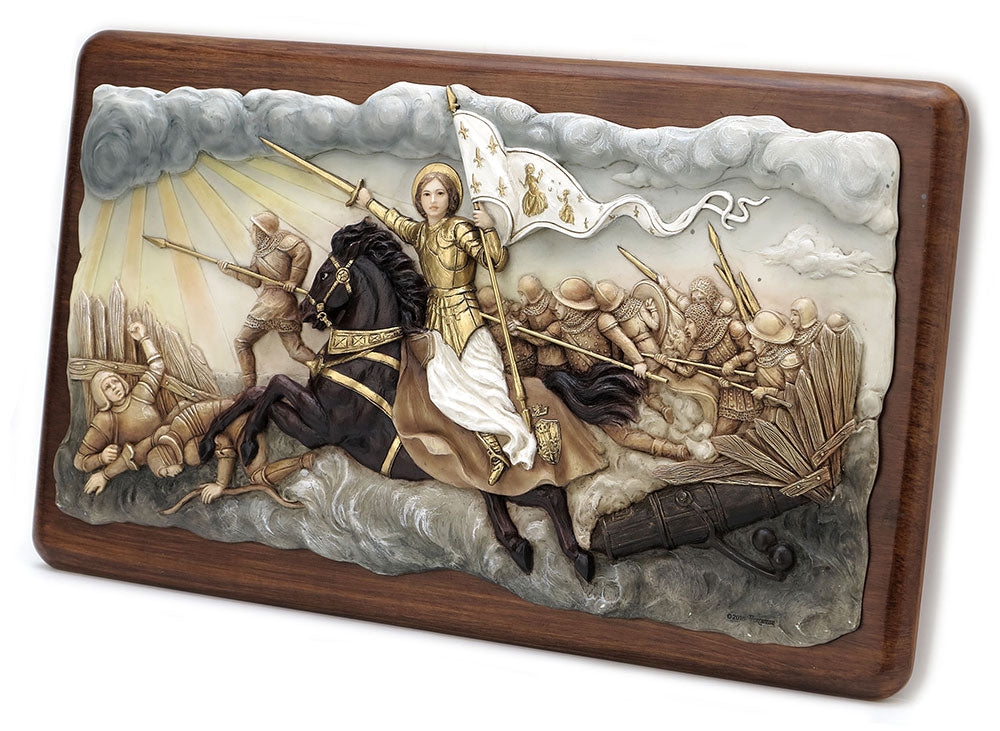 18"x10" St. Joan of Arc Wall Plaque
