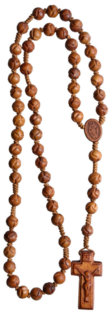 10mm Jujube Wood 5 Decade Rosary