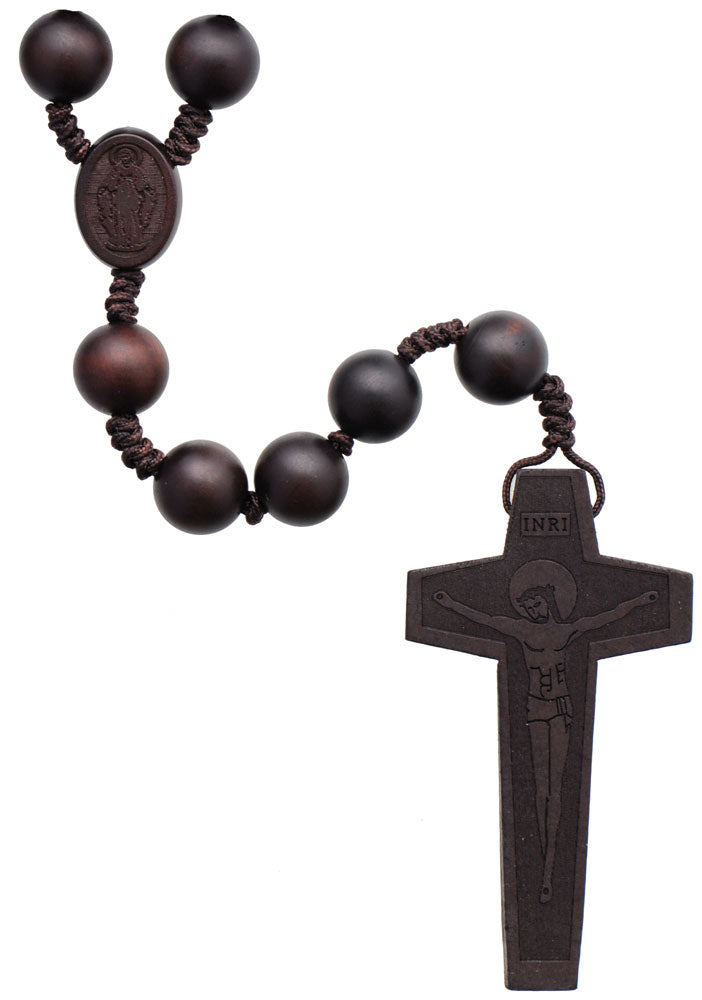 Jujube Wood 5 Decade Rosary