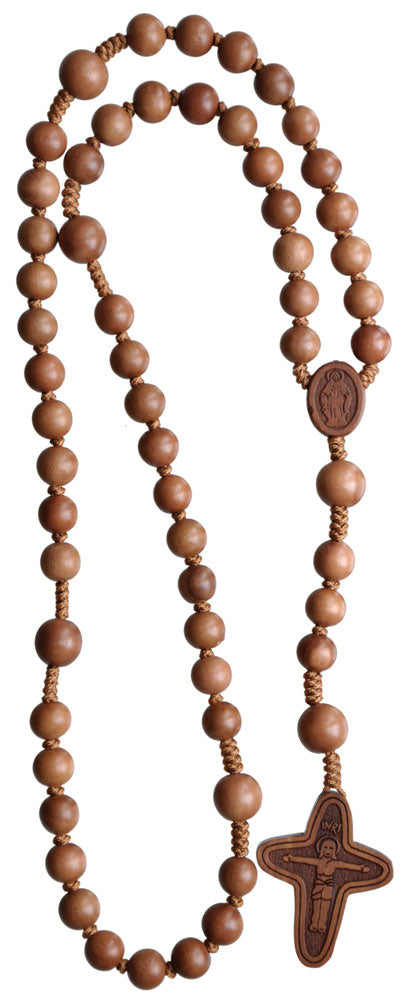 10/12mm Jujube Wood 5 Decade Rosary