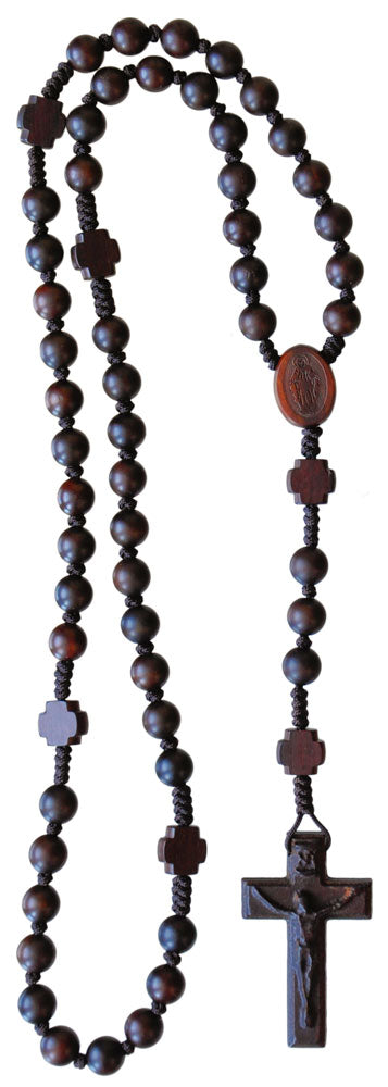 8mm Jujube Wood Rosary