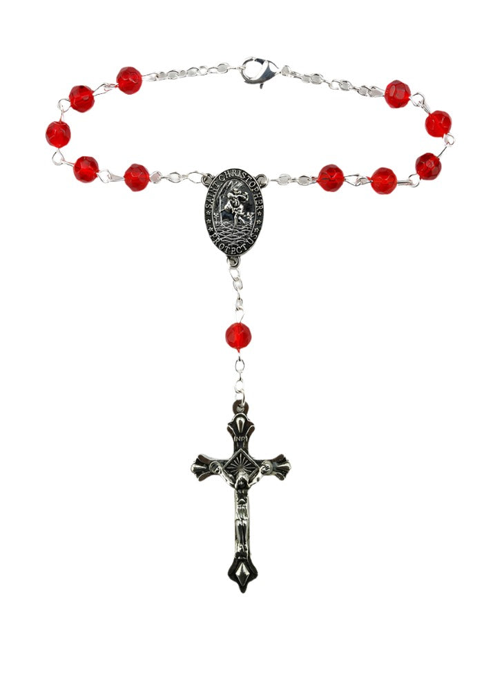 July - Ruby Auto Rosary