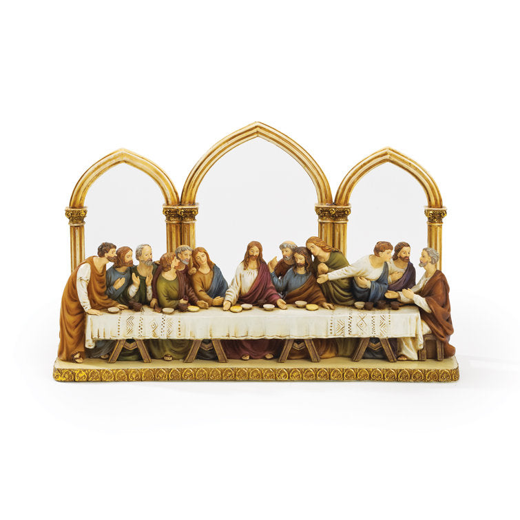 Last Supper with Arches Figurine