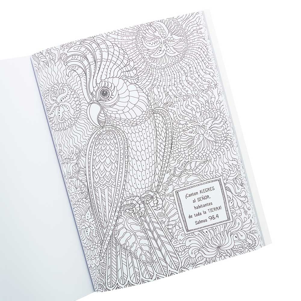 Los Salmos en Color: Libro para Colorear