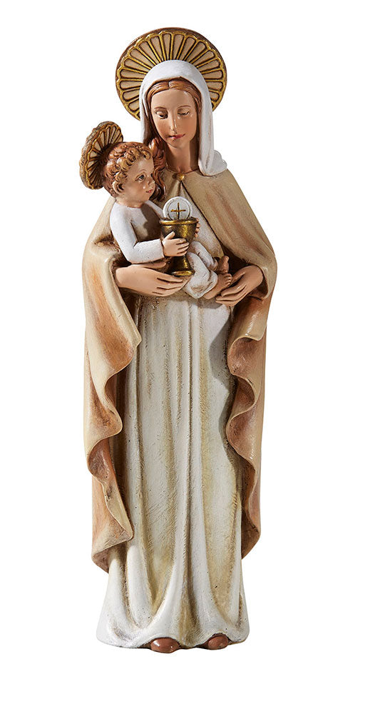 8" Our Lady of the Blessed Sacrament Statue