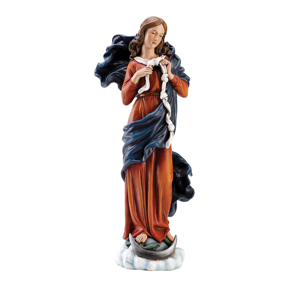 10" Our Lady Untier of Knots Statue