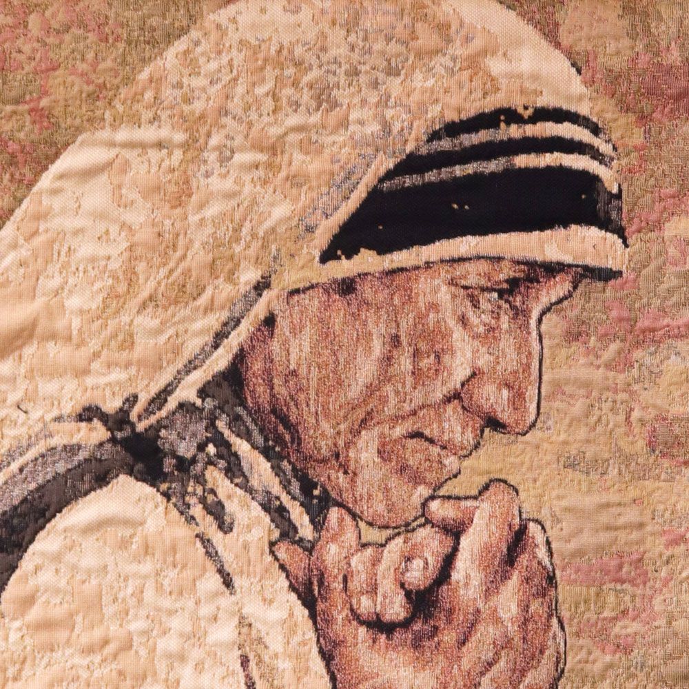 Mother Teresa Tapestry - Artist John Nava