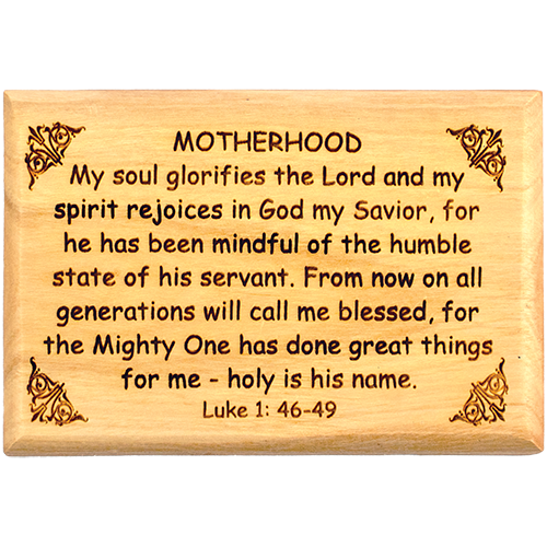 Motherhood Magnet - Luke 1:46-49