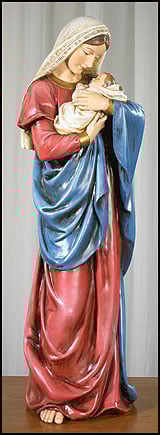 23" Mother's Kiss Statue