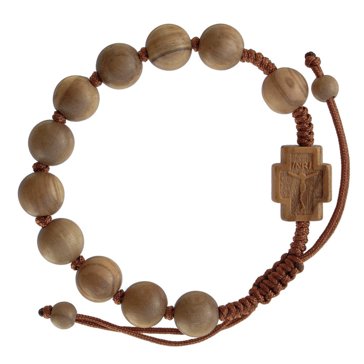 Olive Wood Adjustable Bracelet