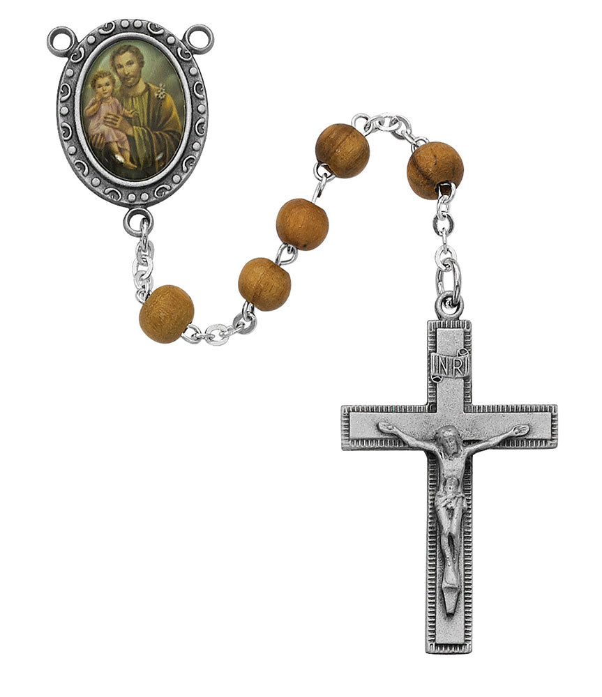 St. Joseph Olive Wood Rosary